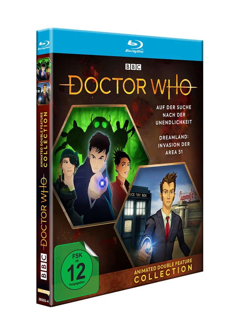 Doctor Who Animated Double Feature Collection DVD Review Polyband