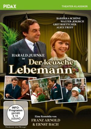 Der keusche Lebemann / Erfolgreiche Boulevardkomödie mit Harald Juhnke und Grit Boettcher (Pidax Theater-Klassiker)