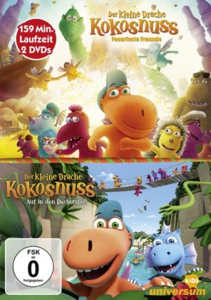 Der kleine Drache Kokosnuss Film 1&2  [2 DVDs]