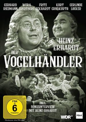 Der Vogelhändler / Musikalische Verwechslungskomödie mit HEINZ ERHARDT + Bonus INTERVIEW MIT HEINZ ERHARDT