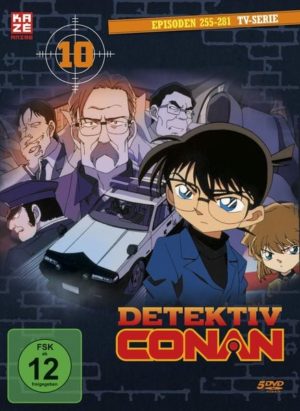 Detektiv Conan - TV-Serie - DVD Box 10 (Episoden 255-280)  [5 DVDs]