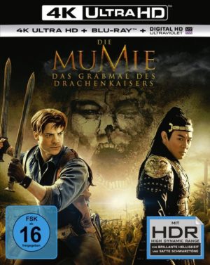 Die Mumie - Das Grabmal des Drachenkaisers  (4K Ultra HD) (+ Blu-ray)