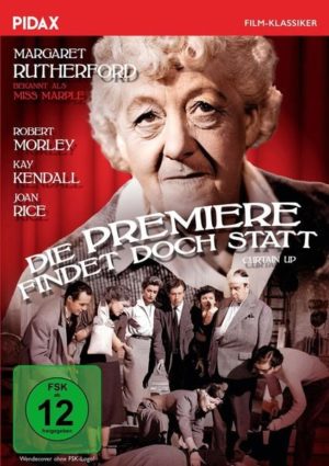 Die Premiere findet doch statt (Curtain Up) / Turbulente Komödie mit Margaret Rutherford (bekannt als MISS MARPLE) (Pidax Film-Klassiker)