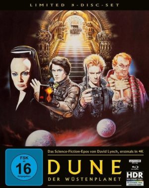 Dune - Der Wüstenplanet- Mediabook - Cover B  (4K Ultra HD)  (+ Blu-ray 2D) (+ Bonus-Blu-ray)