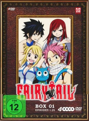 Fairy Tail - TV-Serie - Box 1  (Episoden 1-24)  [4 DVDs]