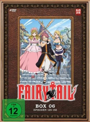 Fairy Tail - TV-Serie - DVD Box 6 (Episoden 125-149) [4 DVDs]