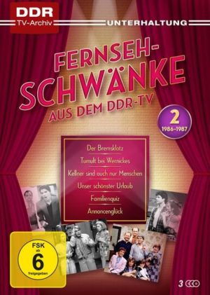 Fernsehschwänke aus dem DDR-TV - Box 2 - 1986-87 (DDR TV-Archiv)  [3 DVDs]