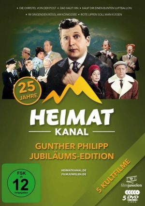 Gunther Philipp Jubiläums-Edition (25 Jahre Heimatkanal)  [5 DVDs]