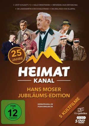 Hans Moser Jubiläums-Edition (25 Jahre Heimatkanal)  [5 DVDs]