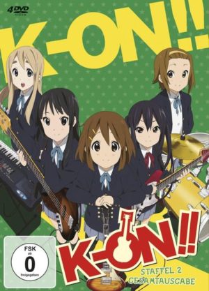 K-ON! - 2. Staffel - Gesamtausgabe  [4 DVDs]