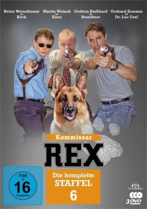 Kommissar Rex - Die komplette 6. Staffel  [3 DVDs]