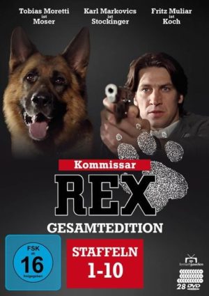 Kommissar Rex - Gesamtedition Staffeln 1-10 (Alle 119 Folgen) + Bonus-Disc (28 DVDs) (Fernsehjuwelen)