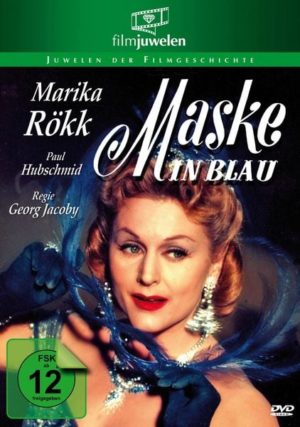 Maske in Blau