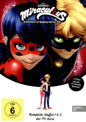 Miraculous - Staffelbox 1 + 2 DVD VK  [6 DVDs]