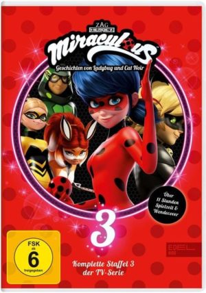 Miraculous - Staffelbox 3  [3 DVDs]