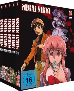 Mirai Nikki - Gesamtausgabe - Bundle - Vol.1-5  [5 DVDs]