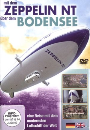 Mit dem Zeppelin NT über dem Bodensee