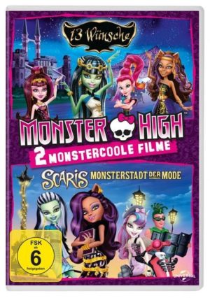 Monster High Doppelpack - 13 Wünsche / Scaris - Monsterstadt der Mode  [2 DVDs]