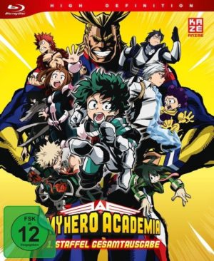 My Hero Academia - 1. Staffel - Gesamtausgabe - Blu-ray Box (Deluxe Edition)  [3 BRs]