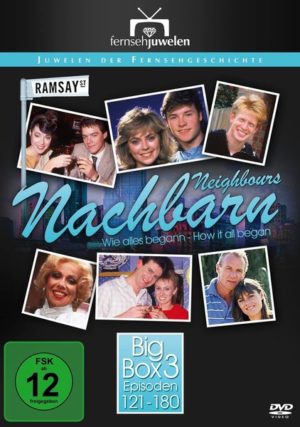 Nachbarn / Neighbours - Big Box 3 (Folge 121-180 + Booklet) (Fernsehjuwelen)  [8 DVDs]