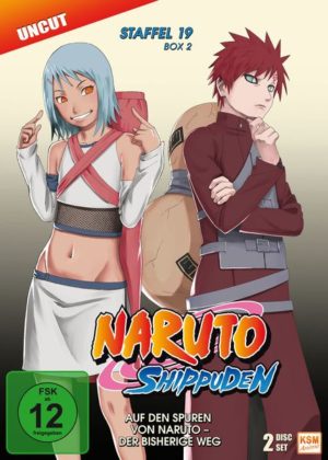 Naruto Shippuden - Auf den Spuren von Naruto - Der bisherige Weg -  Staffel 19.2: Episode 624-633  [2 DVDs]