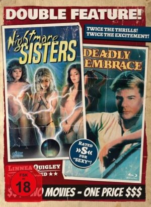 Nightmare Sisters / Deadly Embrace (Double Feature) (Mediabook) (Cover B)  [2 BRs]