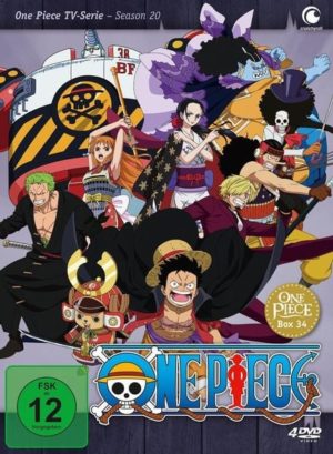 One Piece - Die TV-Serie - 20. Staffel - Box 34  [4 DVDs]