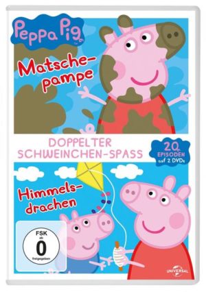 Peppa Pig Doppelpack - Matschepampe & Himmelsdrachen  [2 DVDs]