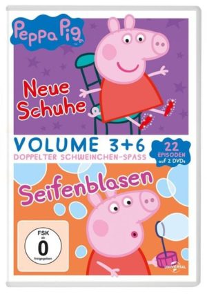 Peppa Pig Doppelpack - Neue Schuhe & Seifenblasen  [2 DVDs]