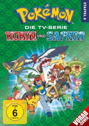 Pokémon - Die TV-Serie: Rubin und Saphir - Staffel 8  [6 DVDs]