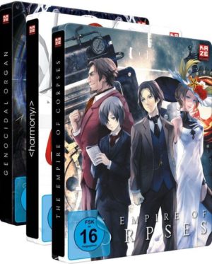 Project Itoh - Gesamtausgabe - Steelbook Bundle - Vol. 1-3  (+ 3 DVDs) [3 BRs]