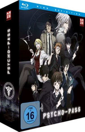 Psycho-Pass - Staffel 1 - Gesamtausgabe - Blu-ray Box (mit Schuber)  [4 BRs]