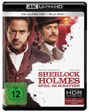 Sherlock Holmes - Spiel im Schatten  (4K Ultra HD) (+ Blu-ray 2D)