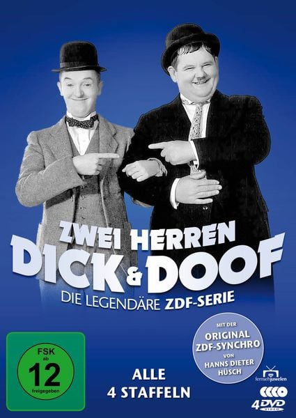 Zwei Herren Dick Und Doof 4 Dvds Die Original Zdf Serie